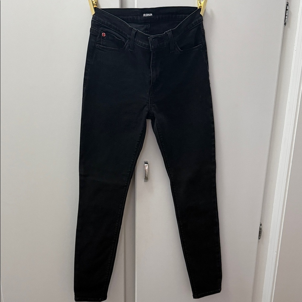 Hudson Natalie Super Skinny  Black Women's Jeans size 26